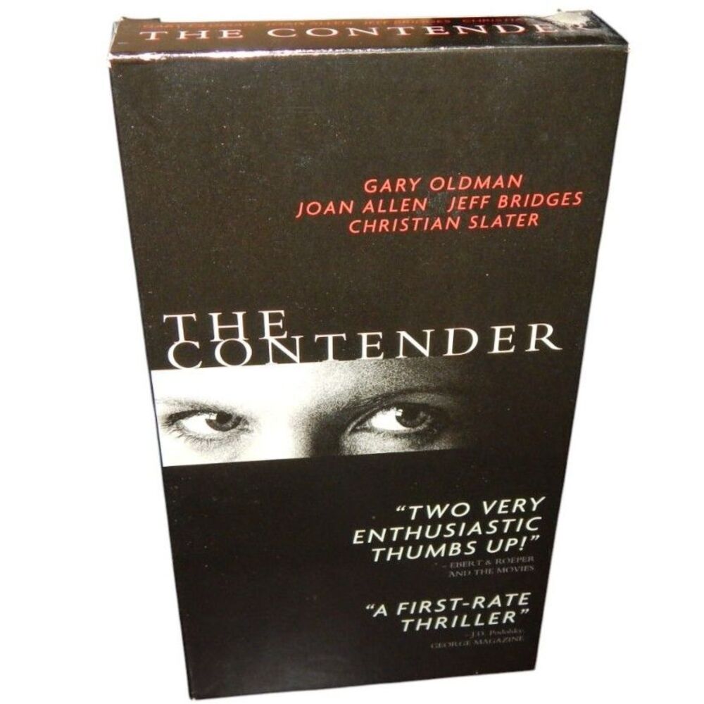 THE CONTENDER vintage VHS in original paper case Gary Oldman Joan Allen